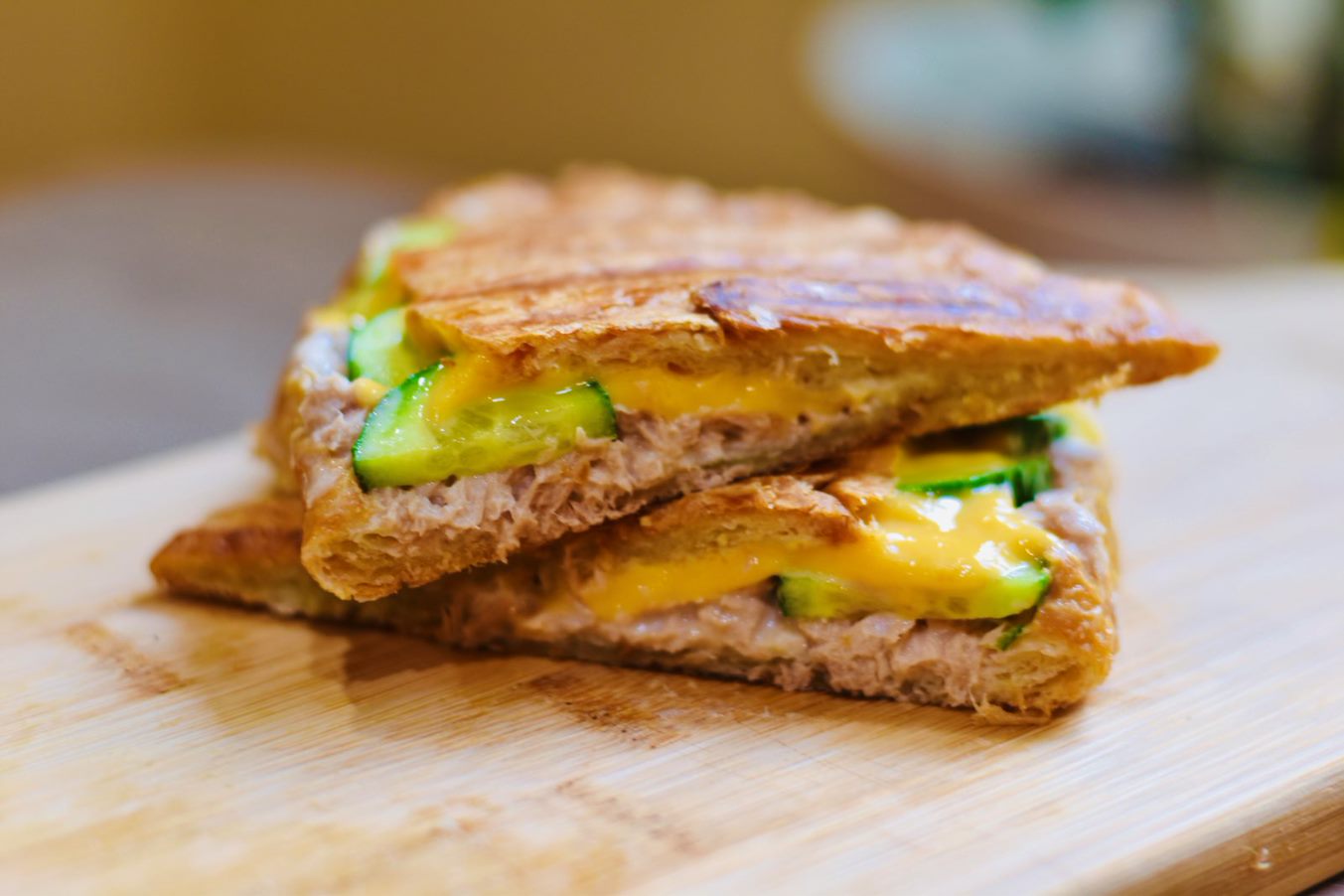 Grilled Ham and Cheese Sandwich